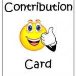 Contribution Card